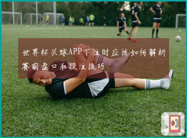 世界杯买球APP下注时应该如何解析赛前盘口和投注技巧